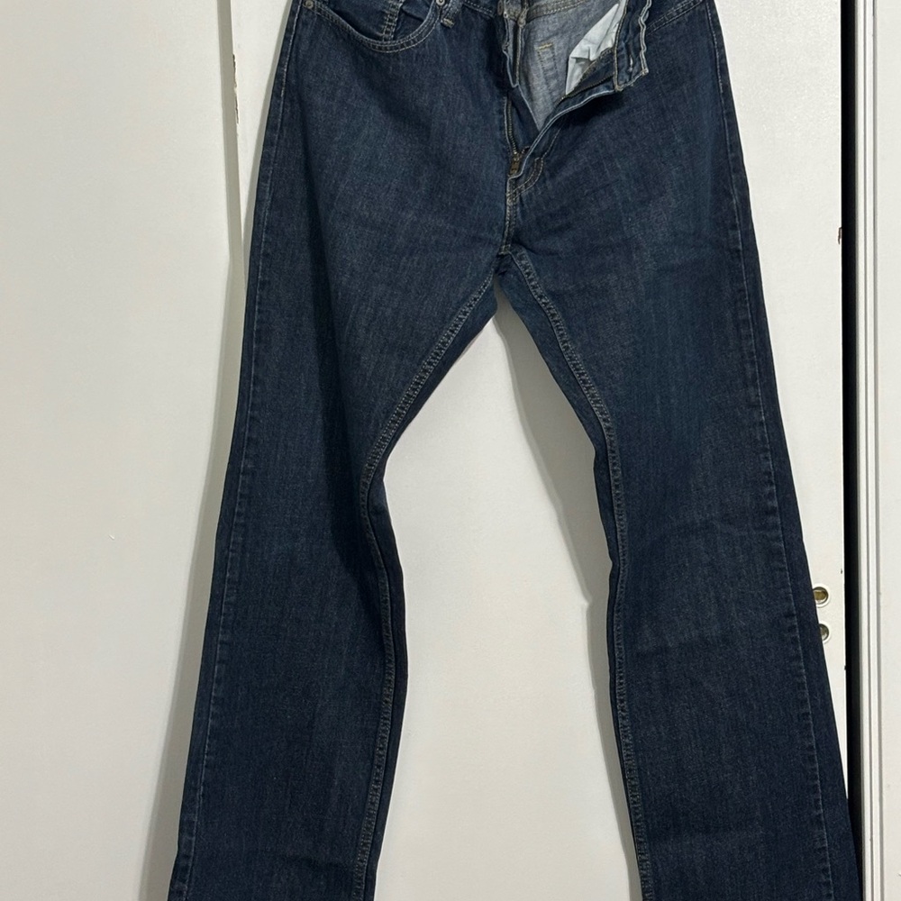 Levi's 559 34x36 Dark Blue Straight Jeans